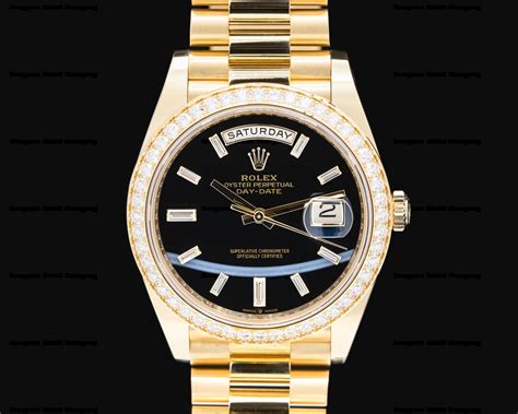 black onyx presidential rolex|rolex presidential.